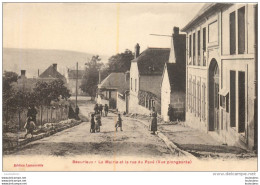 BEAURIEUX LA MAIRIE ET LA RUE DU PAVE VUE PLONGEANTE - Altri & Non Classificati