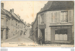 BEAURIEUX  LE PONCEAU ET LA RUE DE LA GROSSE PIERRE - Andere & Zonder Classificatie