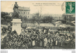 VILLERS COTTERETS  FORET CHASSE A COURRE  EQUIPAGE MENIER  LA CUREE  A LA STATUE ALEXANDRE DUMAS - Villers Cotterets