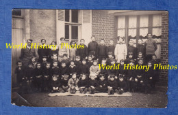 CPA Photo - NEZEL ( Yvelines ) - Portrait Classe De Fille & Garçon à L' école - 1928 - Instituteur - Bazemont Herbeville - Other & Unclassified