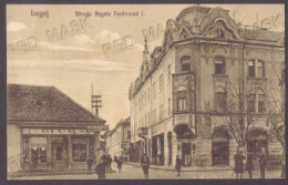 RO 95 - 23715 LUGOJ, Timis, Street Stores, Romania - Old Postcard - Used - 1902 - Romania