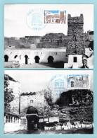 Carte Maximum 1983 - Unesco 1983 - YT 75 Mosquée De Chingutti Mauritanie Et YT 76   Mur D'enceinte Istanbul Turquie - 1980-1989
