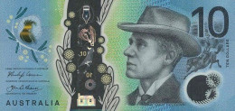 Australia 10 Dollar 2017 AUNC Banknote P63a - Moneta Locale