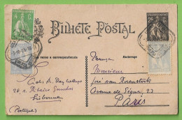 História Postal - Filatelia - Stationery - Stamps - Timbres - Philately - Ceres - France - Portugal - Postwaardestukken