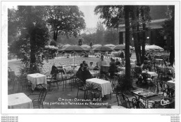 PARIS  CROIX CATELAN  R.C.F.  UNE PARTIE DE LA TERRASSE DU RESTAURANT - District 16