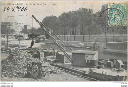 PARIS BERGES DE LA SEINE UN COIN DE L'ILE SAINT LOUIS - Sonstige & Ohne Zuordnung