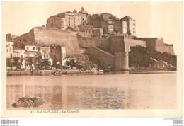 CALVI PLAGE LA CITADELLE - Calvi