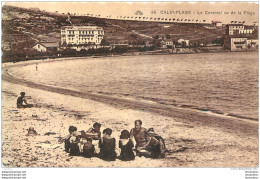 CALVI PLAGE LE CORSOTEL VU DE LA PLAGE - Calvi