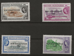 British Honduras, 1961, SG 194 - 197, Complete Set, MNH - British Honduras (...-1970)