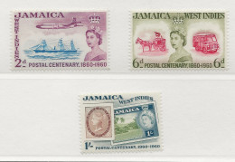 Jamaica, 1960, SG 178 - 180, Complete Set, Mint Hinged - Giamaica (...-1961)