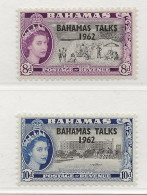 Bahamas, 1963, SG 224 - 225,  Mint Hinged - 1859-1963 Crown Colony