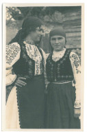 RO 95 - 17393 PAROSENI, Hunedoara, Ethnic Women, Romania - Old Postcard, Real PHOTO - Unused - 1937 - Romania