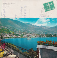 AK  "Locarno - Lago Maggiore"  ROTHWALD (SIMPLON)       1966 - Storia Postale