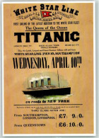 39624621 - Werbung Fuer Die Erste Ueberfahrt Der Titanic Nach New York Mayfair Cards Of London Best Of British Series B - Sonstige & Ohne Zuordnung