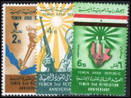 Yemen 1964 Second Anniversary Of Revolution Unmounted Mint. - Yemen