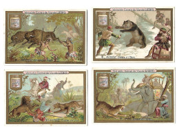 S 234 , Liebig 6 Cards, Chasse (some Damage At The Backsides)  (ref B3) - Liebig