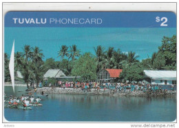 TUVALU(GPT) - Waterfront, First Issue $2, CN : OITIA/B, Mint - Tuvalu