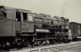 Locomotive 5-401 - Cliché Jacques H. Renaud, 12-5-1955 - Trenes