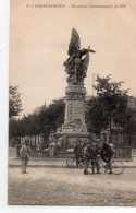 Châteauroux Animée Monument Commémoratif 1870 Cycliste - Chateauroux