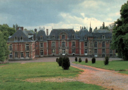 RECTO/VERSO - CPSM - CHATEAU DE SUZANNE DANS LA SOMME ENTRE AMENS ET PERONNE - Châteaux