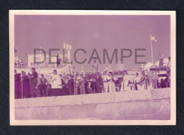 REAL PHOTO PORTUGAL FESTA RELIGIOSA PROCISSÃO LOCAL A IDENTIFICAR SEIXAL? MONTIJO? BARREIRO? 1950'S (É UMA FOTO) - Other & Unclassified