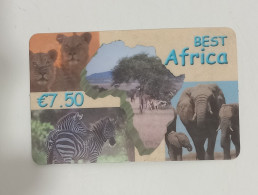 Télécarte Best Africa 7.50€ - Autres & Non Classés