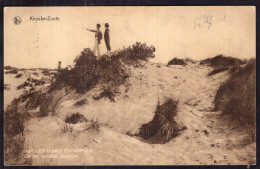 Belgique - 1933 - Knocke Zoute - Sur Les Dunes Escarpées - Knokke