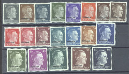 Allemagne  -  Ostland  :  Mi  1-20  ** - Bezetting 1938-45