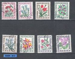 Timbres Taxe - Lot De 8 Timbres Usagés ( N° 95 à 102 ) - 1960-.... Gebraucht