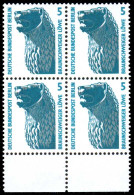 BERLIN DS SEHENSW Nr 863 Postfrisch VIERERBLOCK URA X143566 - Unused Stamps