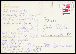 BERLIN DS UNFALLV Nr 407 BRIEF EF X1F633E - Brieven En Documenten