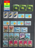 Année 2002 : Lot Timbres Oblitérés Qté 114 - Cote 65,00 (voir Liste Dans Descriptif) - Used Stamps