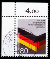 BRD 1985 Nr 1265 Zentrisch Gestempelt ECKE-OLI X2D4DBA - Oblitérés