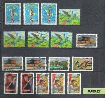 Année 2003 : Lot Timbres Oblitérés Qté 17 Avec Doublon - Cote 10,50 (entre 3546 & 3593) - Gebraucht