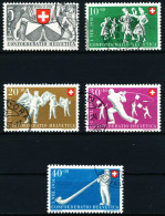 SCHWEIZ PRO PATRIA Nr 555-559 Gestempelt X4C9A26 - Used Stamps