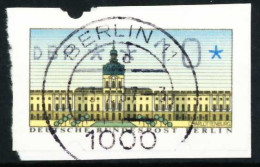 BERLIN ATM 1987 Nr 1-010 Zentrisch Gestempelt Briefstück X636ABA - Oblitérés