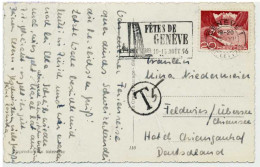 SCHWEIZ 1949 Nr 533II BRIEF EF X6971AE - Lettres & Documents