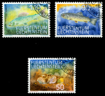 LIECHTENSTEIN 1987 Nr 922-924 Gestempelt SB4A0CE - Gebraucht