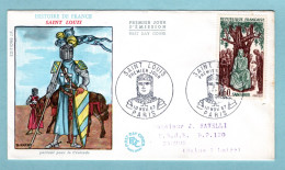 FDC France 1967 - Saint Louis - YT 1539 - Paris - 1960-1969