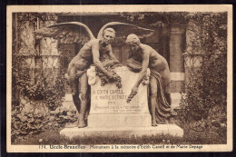 Belgique - 1929 - Uccle Bruxelles - Monument A La Mémoire D' Edith Cavell Et De Marie Depage - Bauwerke, Gebäude