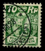 LIECHTENSTEIN 1925 Nr 68 Gestempelt X7212AE - Gebruikt