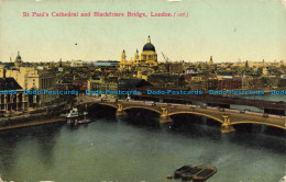 R644783 London. St. Paul Cathedral And Blackfriars Bridge. British Production - Andere & Zonder Classificatie