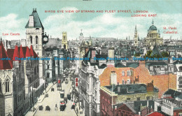 R644791 London. Birds Eye View Of Strand And Fleet Street. Looking East. G. D. A - Autres & Non Classés