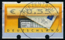 BRD ATM 2002 Nr 5-1-0055 Gestempelt X970822 - Machine Labels [ATM]