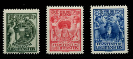 LIECHTENSTEIN 1932 Nr 116-118 Postfrisch X6A8A86 - Unused Stamps