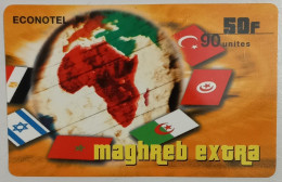 Télécarte Maghreb Extra 50 F - Other & Unclassified