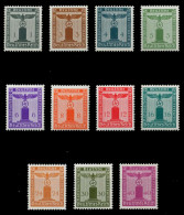 D-REICH DIENST Nr 155-165 Postfrisch X6EFE7E - Oficial