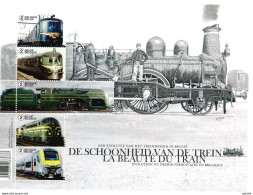 Belgique Belgie Belgium 2017 COB 4717/4721 La Beauté Du Train De Schoonheid Van De Trein - 2002-… (€)