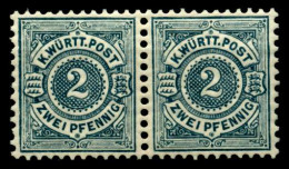 WÜRTTEMBERG AUSGABE VON 1875 1900 Nr 60 Postfrisch WAAG X71128E - Mint