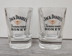 2 Verres à Whisky Jack Daniel's Tennessee Honey (abeille) - Vasos